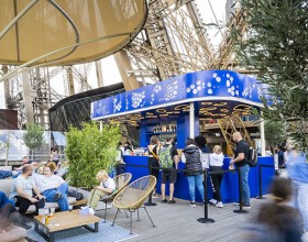 Terrasse d'été au 1er étage 